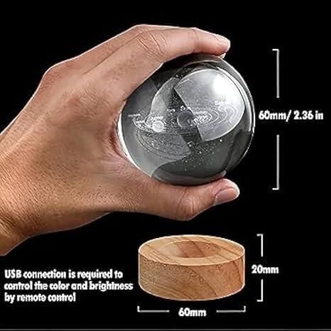 Shiv Crystal LED Lamp